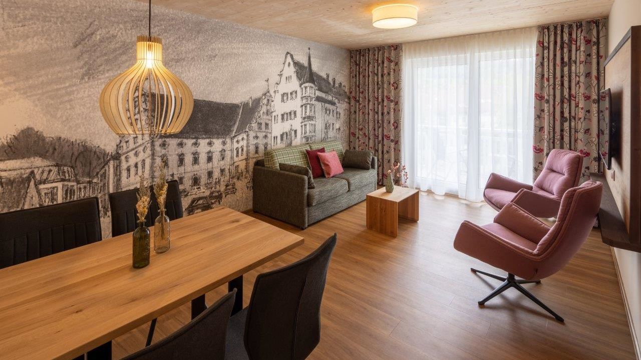 Hotel Sonnenhang Kempten - Apartment Sonnenhang - Wohnen1
