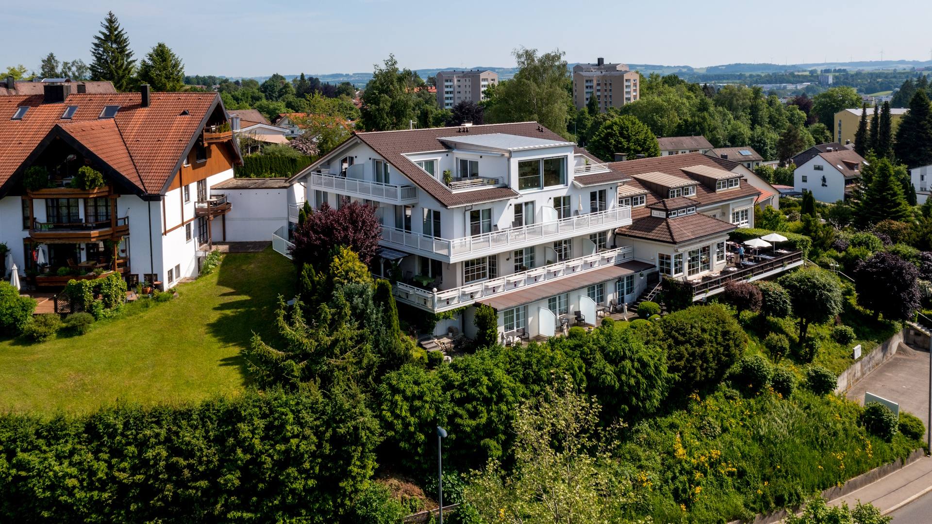 Hotel Sonnenhang Kempten - Apartment Grasmückenweg - Aussenansicht