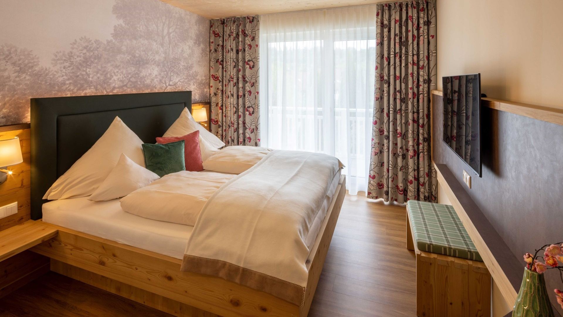 Hotel Sonnenhang Kempten - Doppelzimmer - Schlafen1