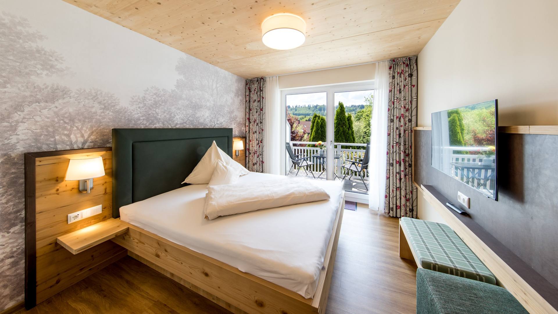 Hotel Sonnenhang Kempten - Einzelzimmer - Schlafen1